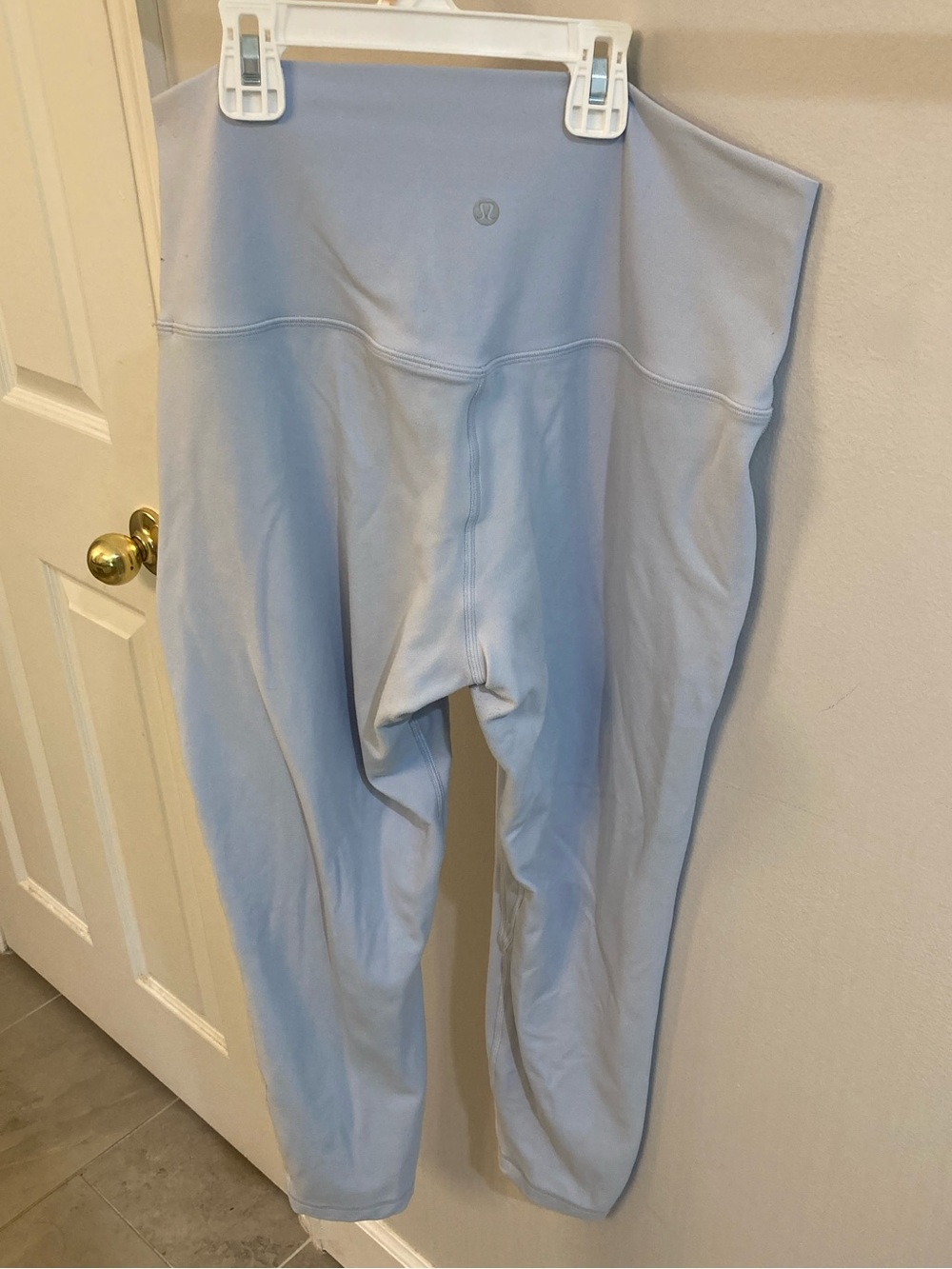 Lululemon Align Women's Light Blue High-Rise Ankle length Leggings size 12